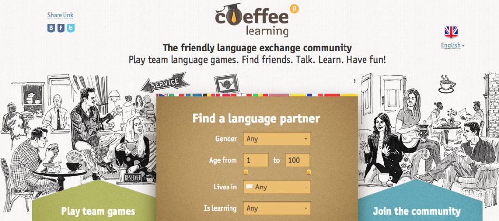 Coeffee.com language exchange 1024x455