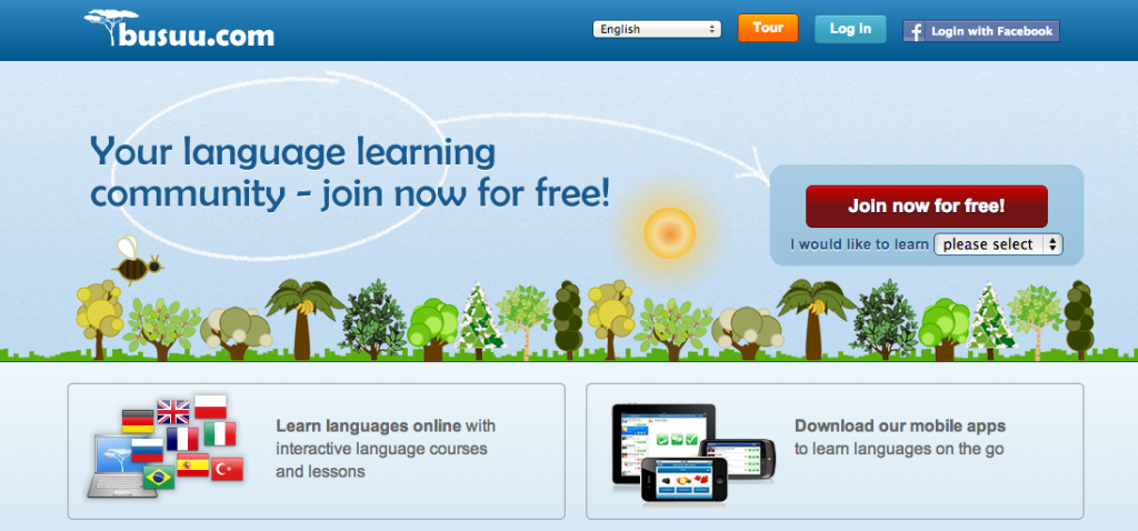 busuu Learn languages for free online 1024x478